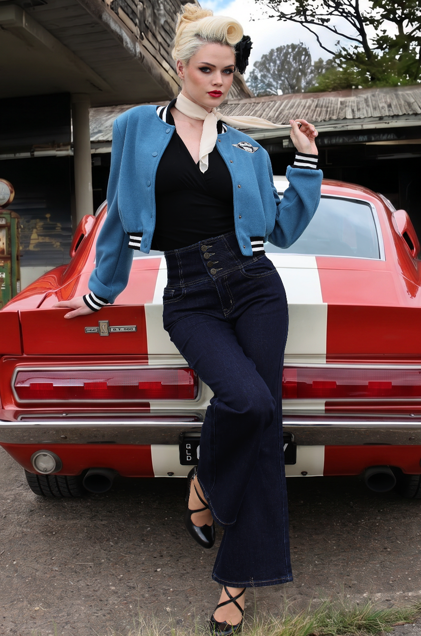 Car Club Jacket (Blue)
