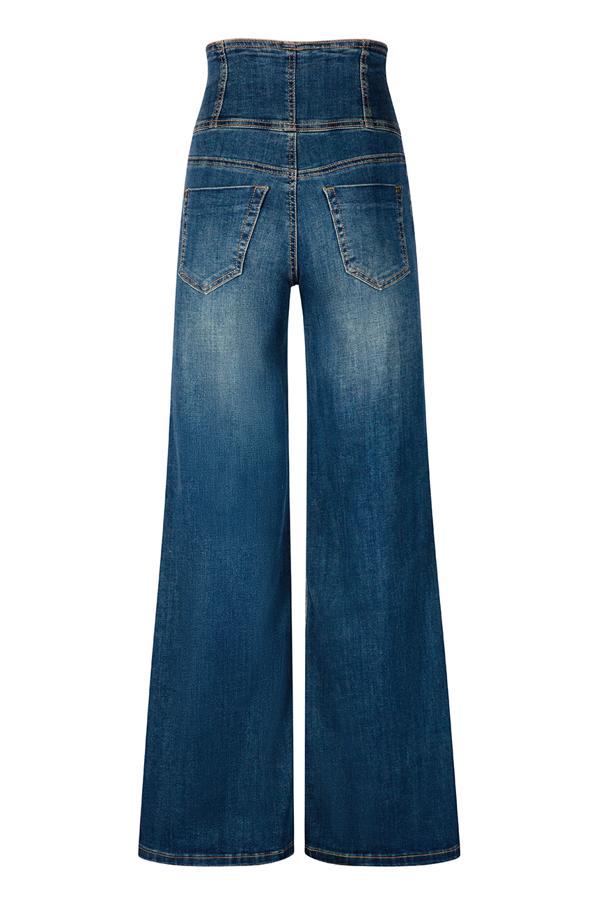 Vegas Wide Leg Denim Jean