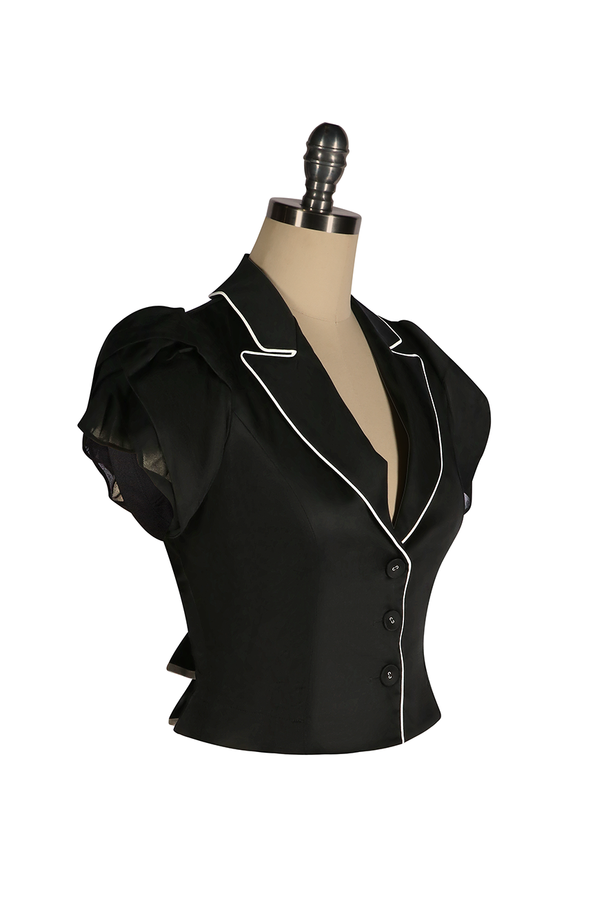 D'Amour Bustle Jacket (Black)