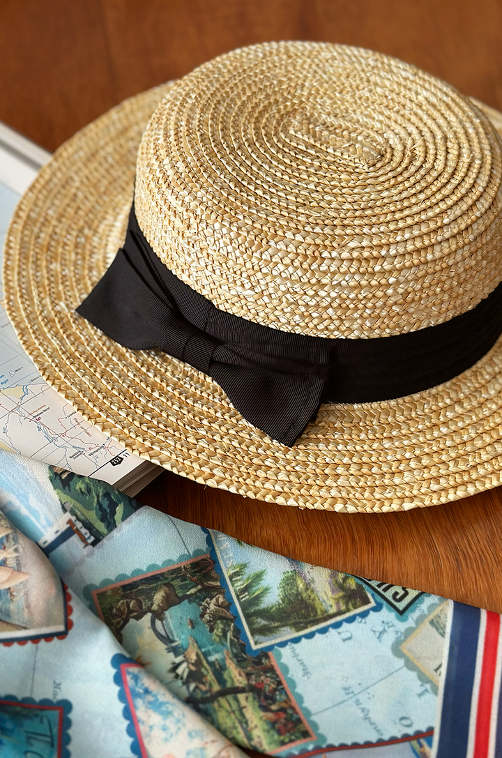 Folklore Follies Straw Hat (Natural)