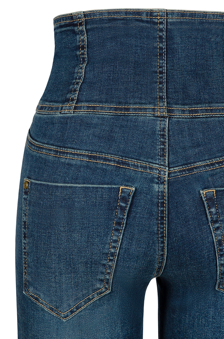 Vegas Wide Leg Denim Jean (Dark Denim)