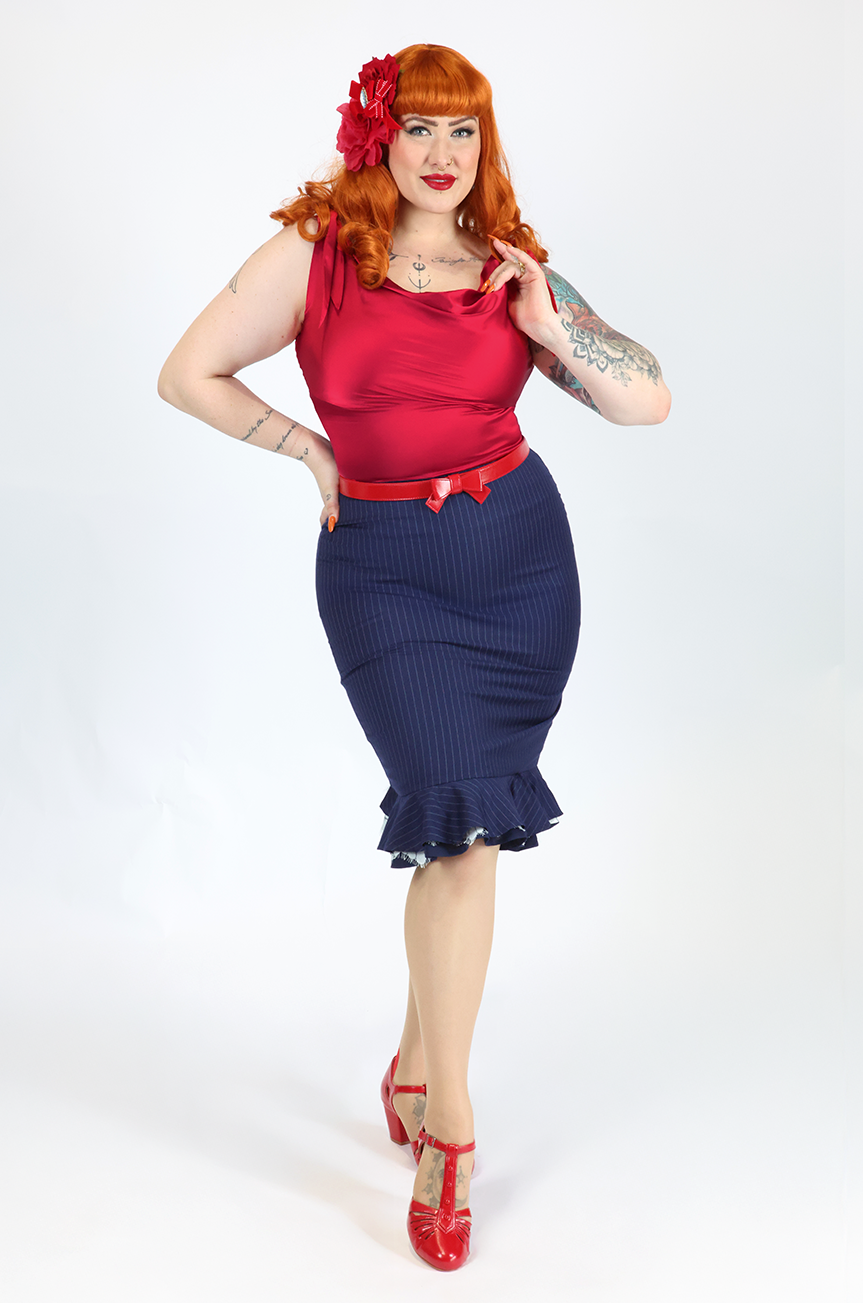 Miss Manhattan Bustle Skirt