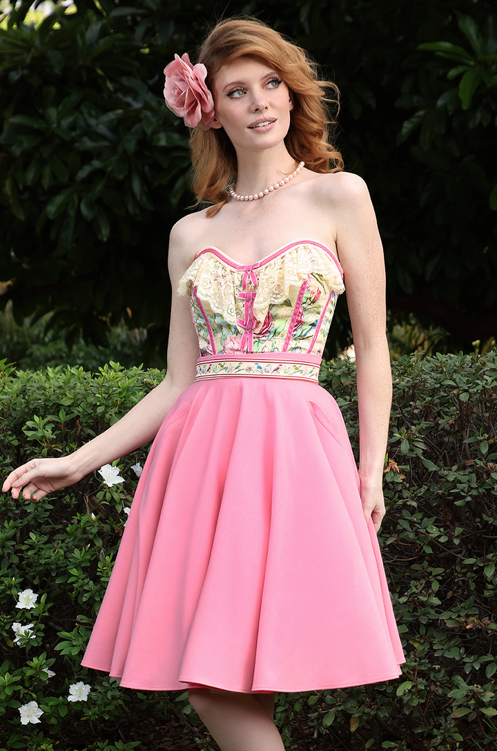 Birdsong Classic Skirt (Pink)