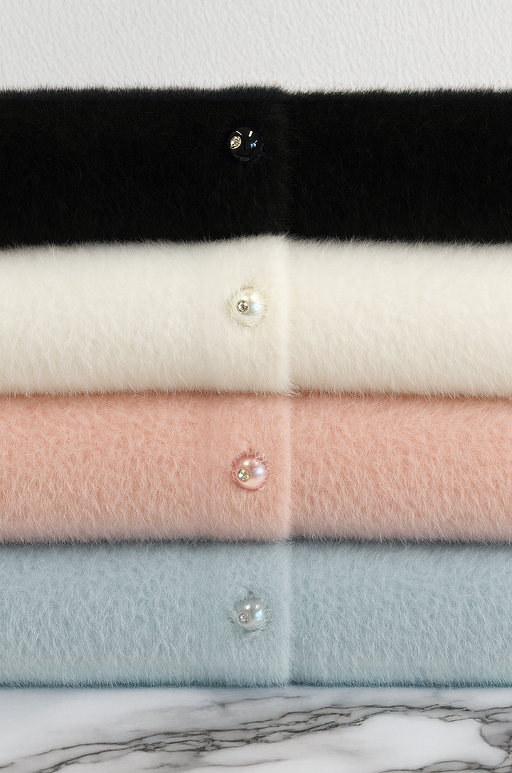 Powder Puff Cardigan (Vanilla)