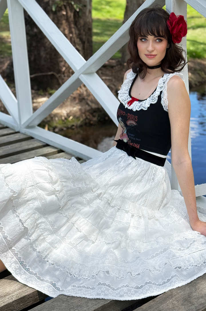 Porcelain Full Skirt