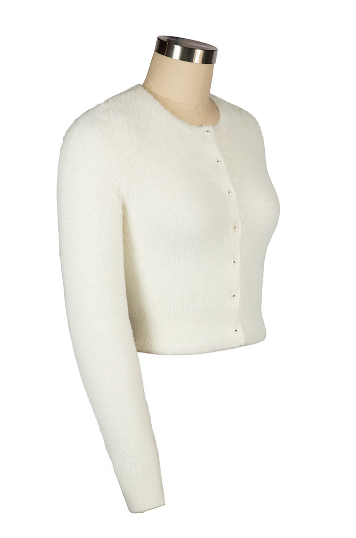 Powder Puff Cardigan (Vanilla)