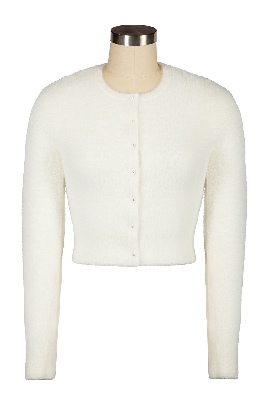 Powder Puff Cardigan (Vanilla)