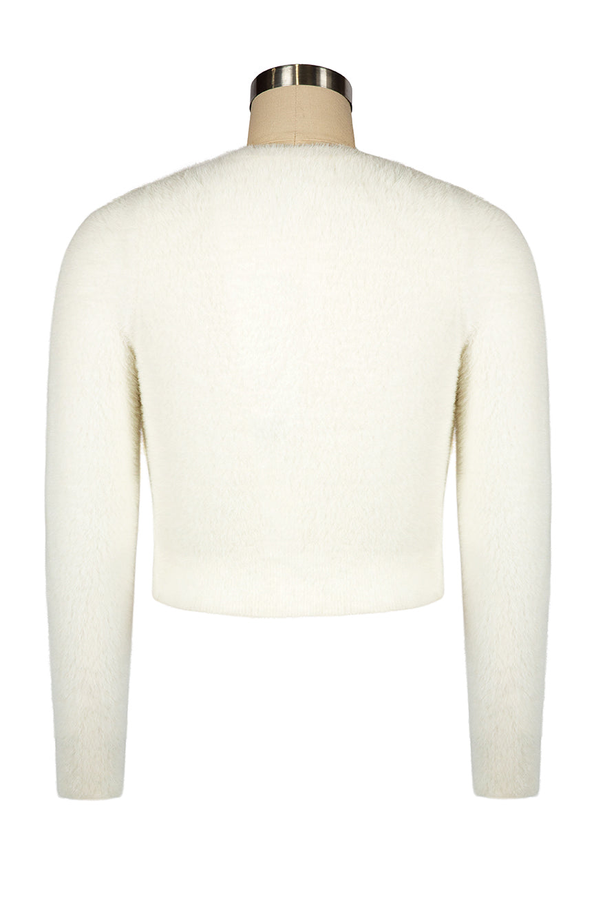 Powder Puff Cardigan (Vanilla)