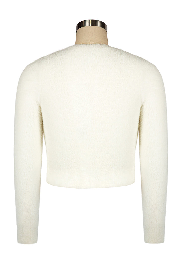 Powder Puff Cardigan (Vanilla)
