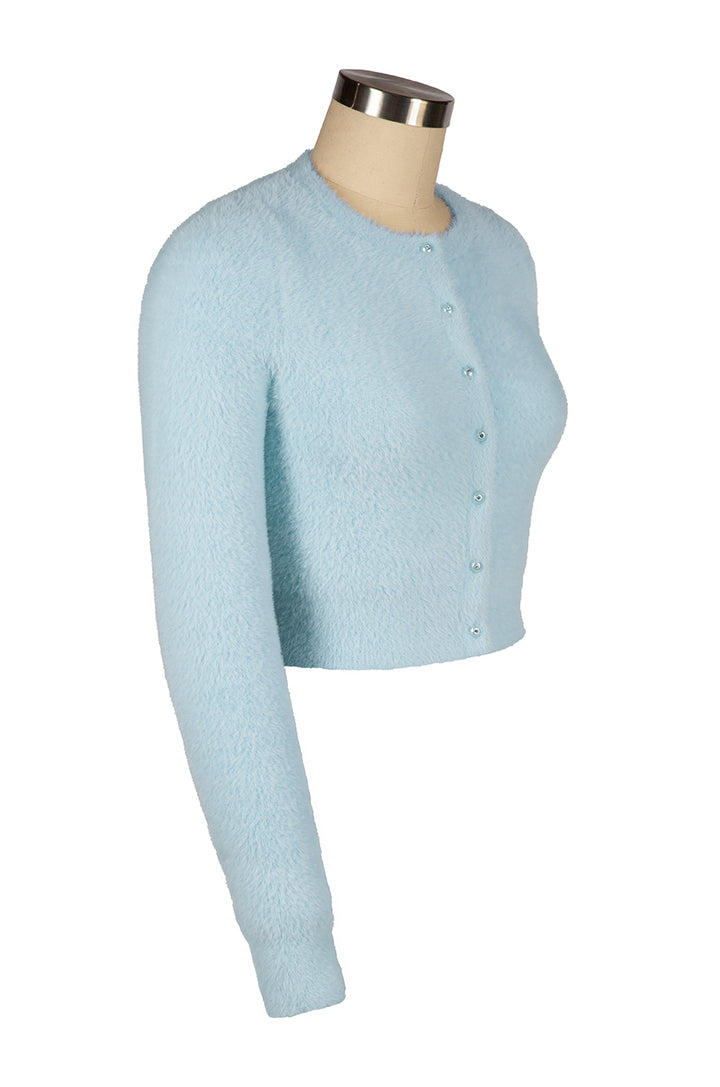 Powder Puff Cardigan (Blue)