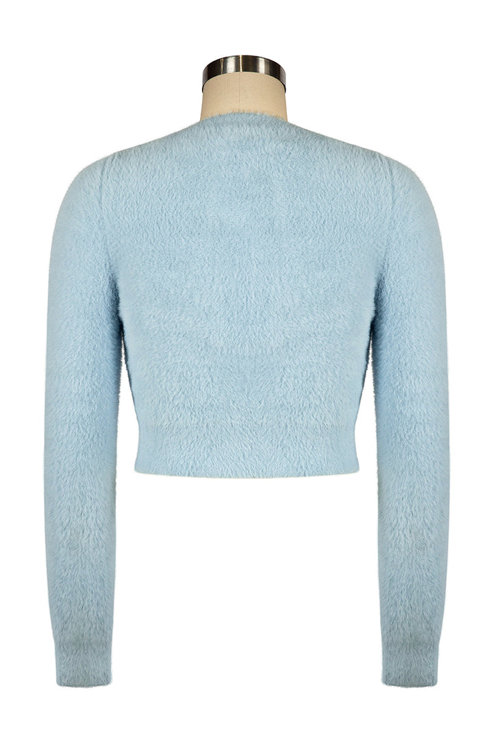 Powder Puff Cardigan (Blue)