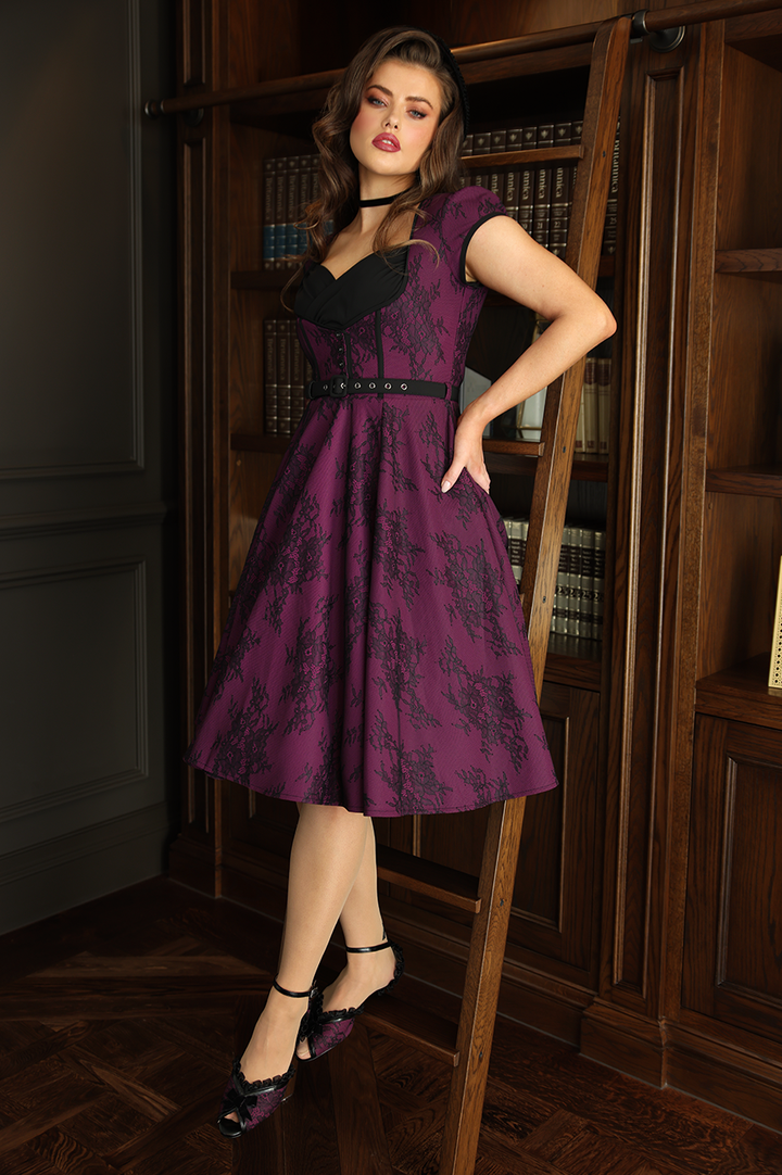 Office Affair Lace Dress