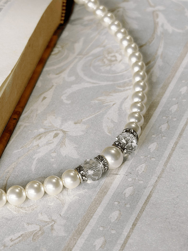 Juliette Pearl Necklace (Off White)