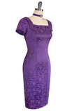 Florentine Brocade Wiggle Dress