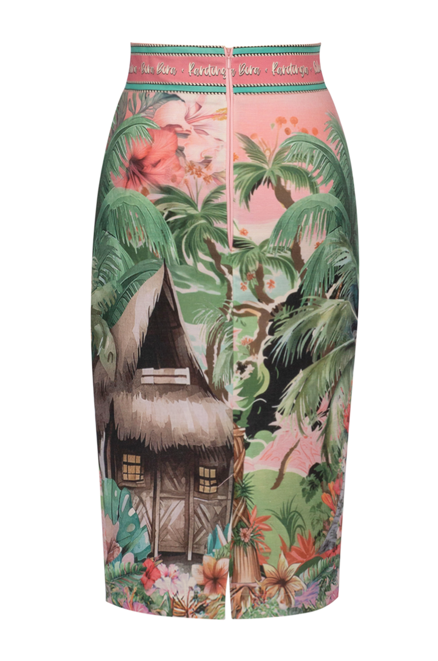 South Pacific Wiggle Skirt