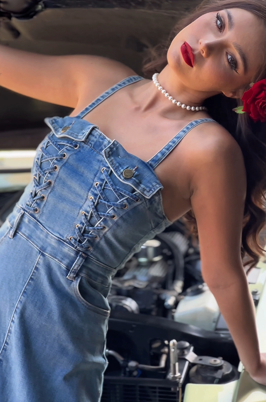 Dallas Denim Dress