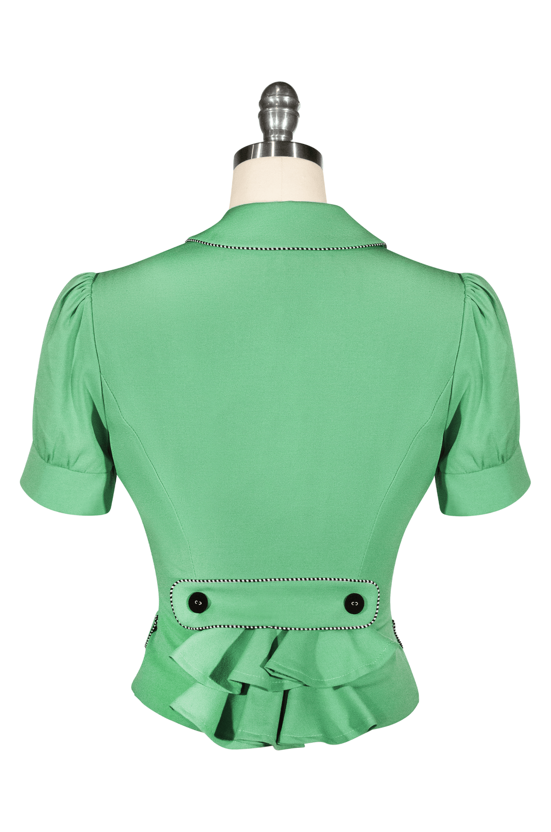 Cotton Tail Soiree Peplum Jacket (Green)