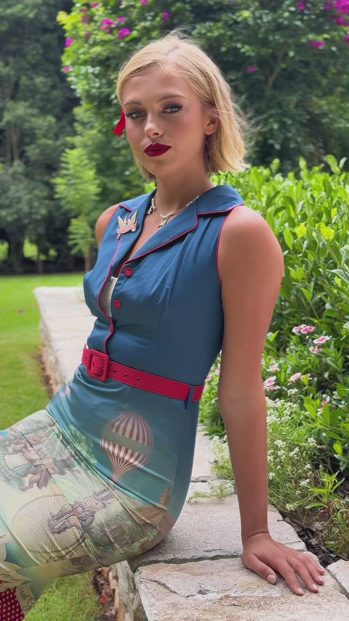 Harptree Village Wiggle Dress