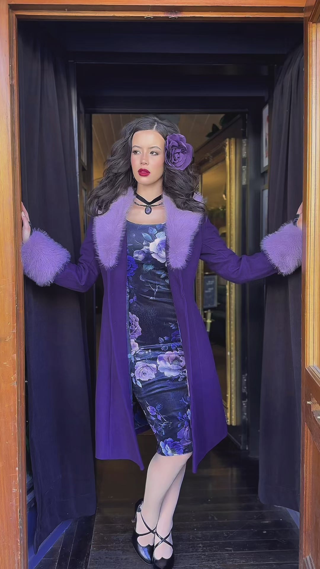 La Fleur Mystique Fur Coat