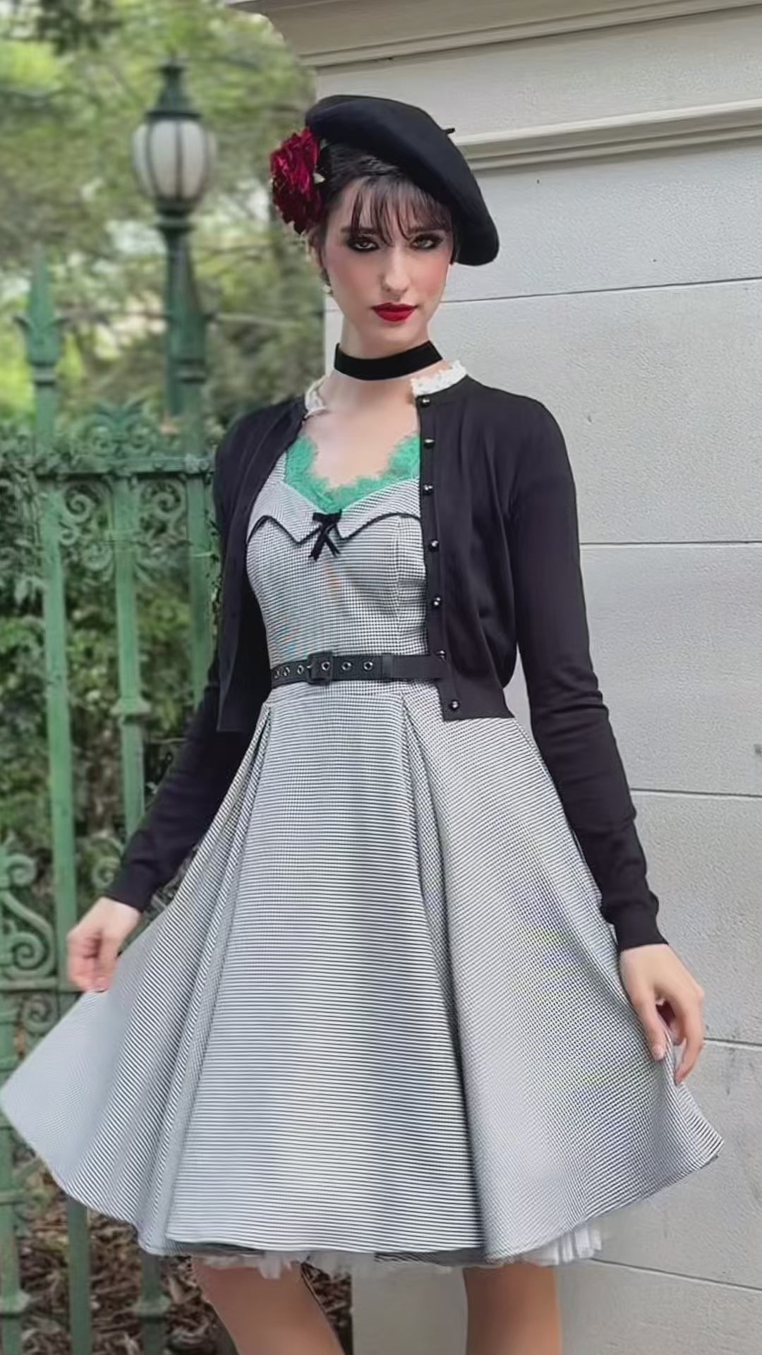 Belle Boheme Cardigan (Green)