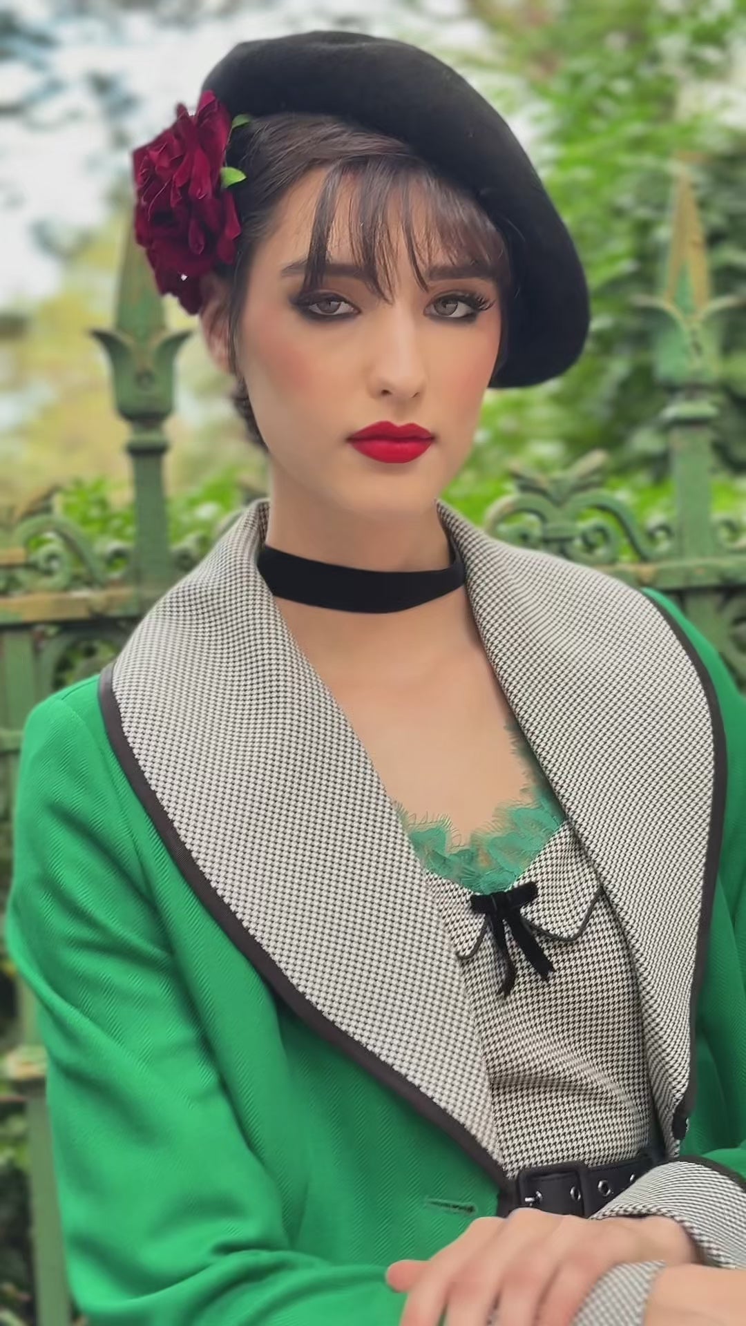 Belle Boheme Coat (Green)
