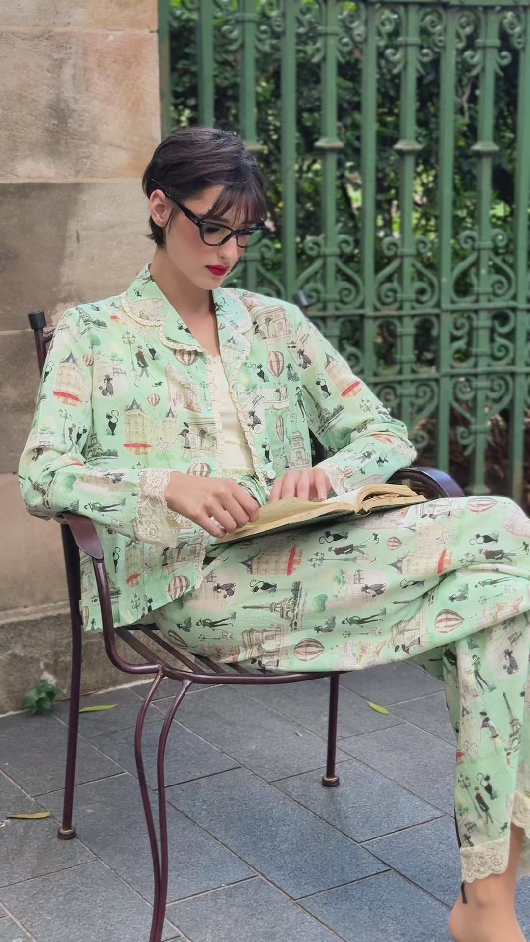 Belle Boheme Pyjama Blouse