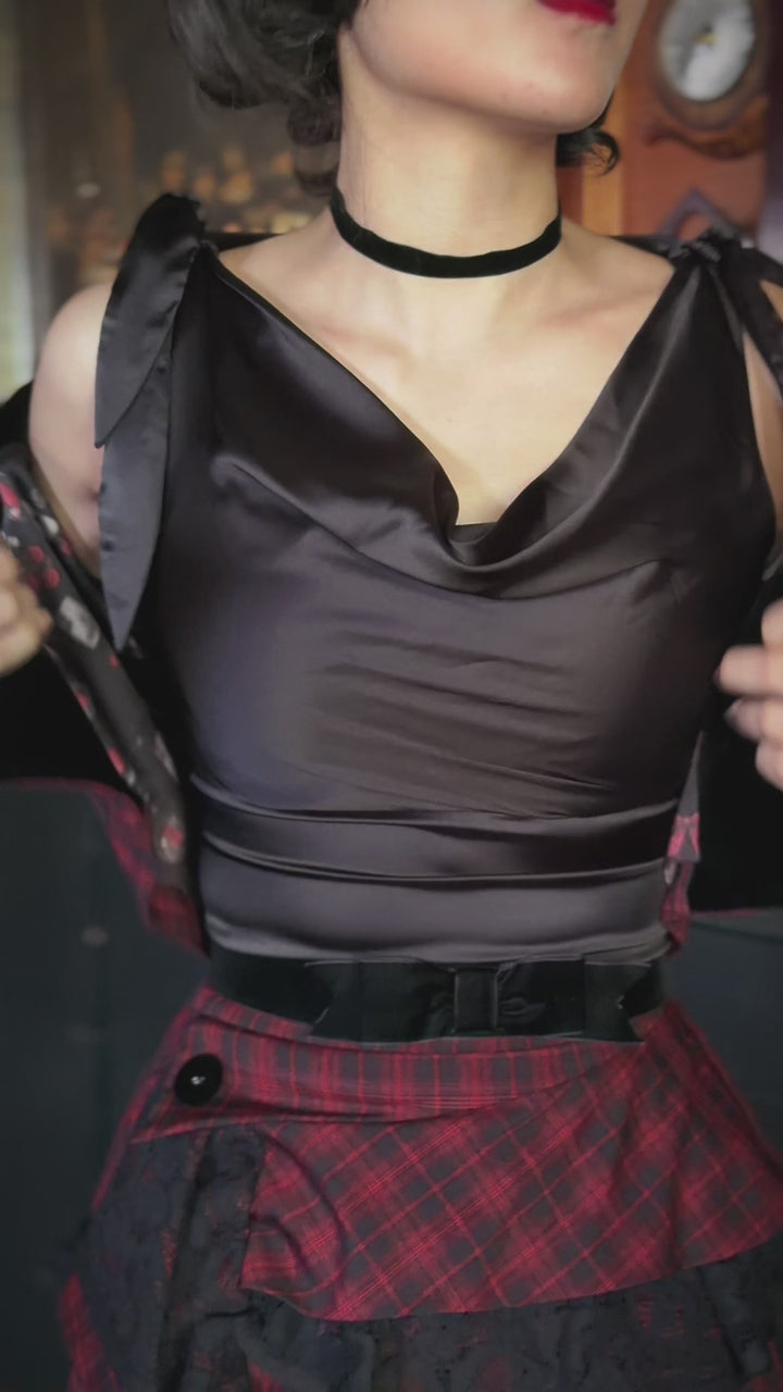 Rouge Noir Crop Jacket