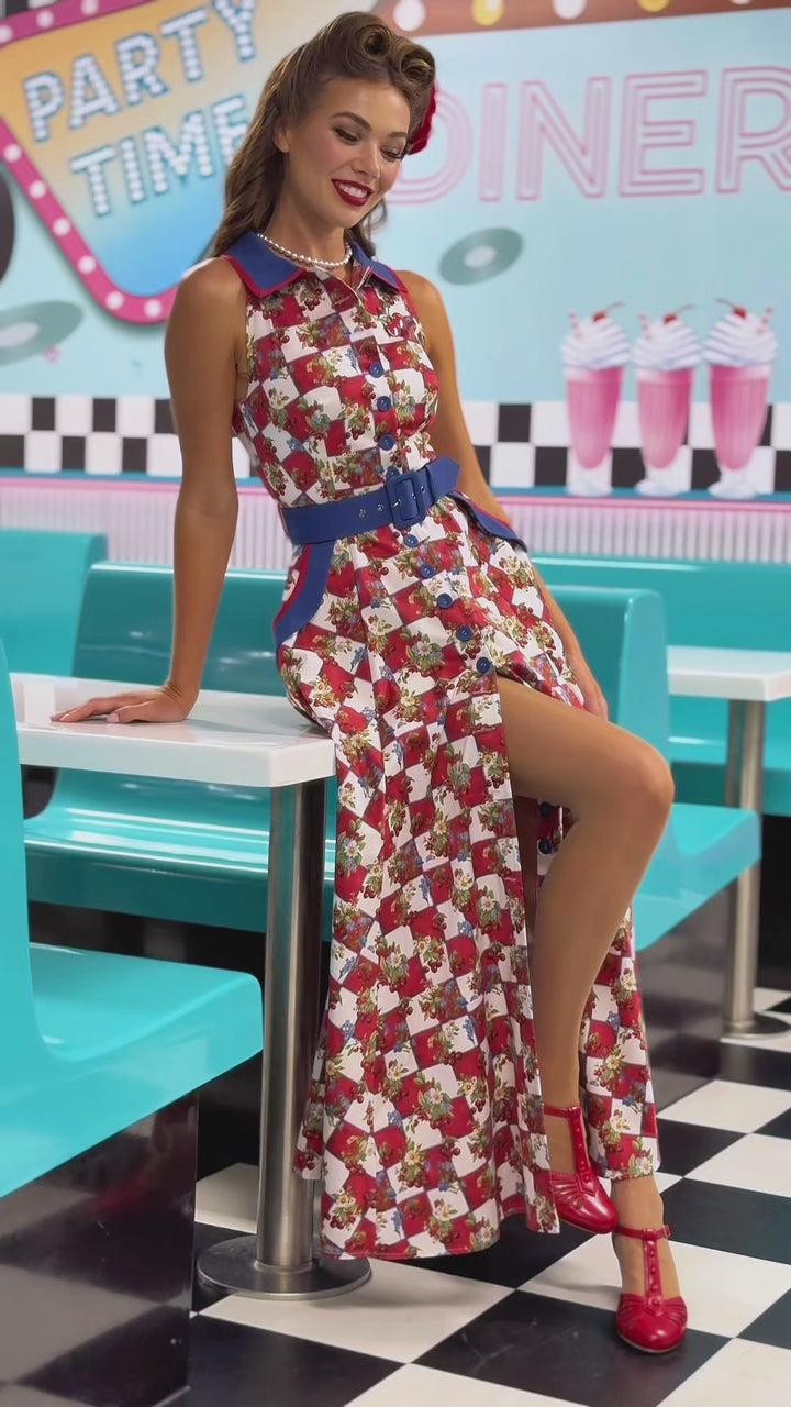 Cherry Bomb Maxi Dress