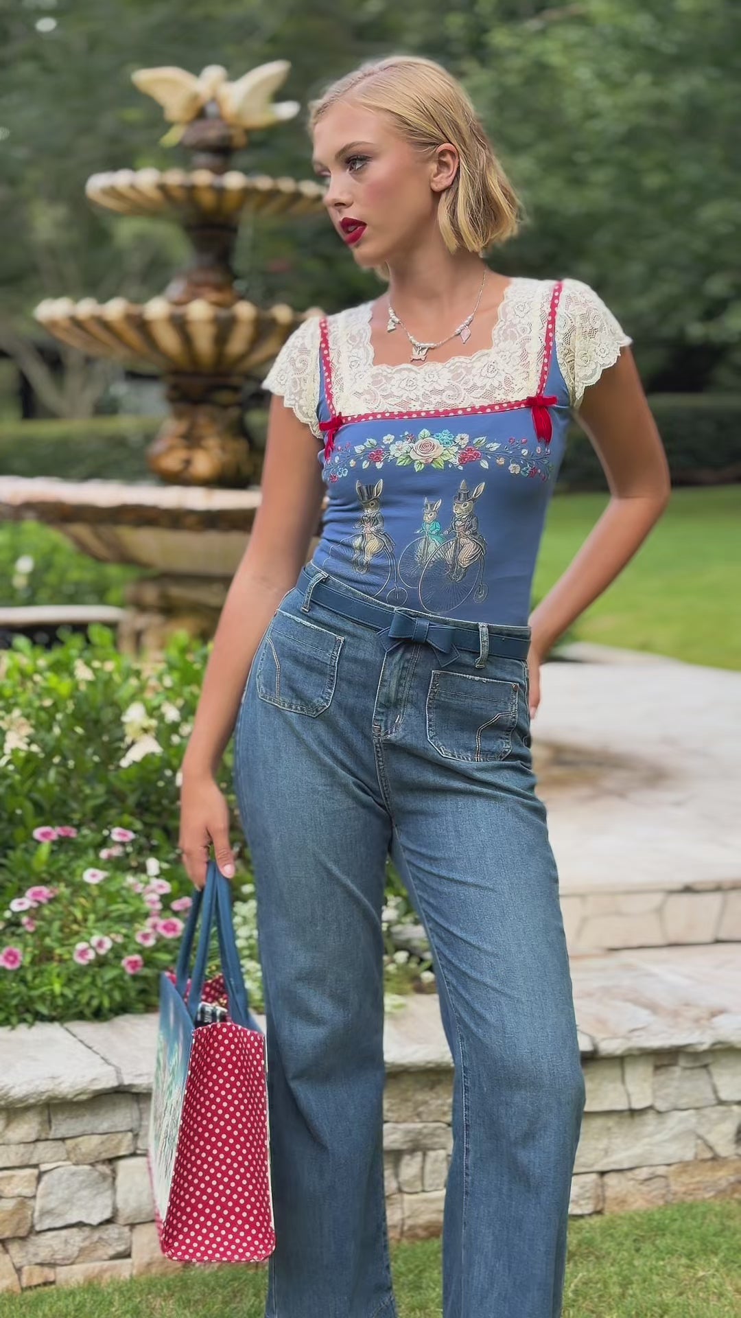 Harptree Village T-Shirt (Blue)