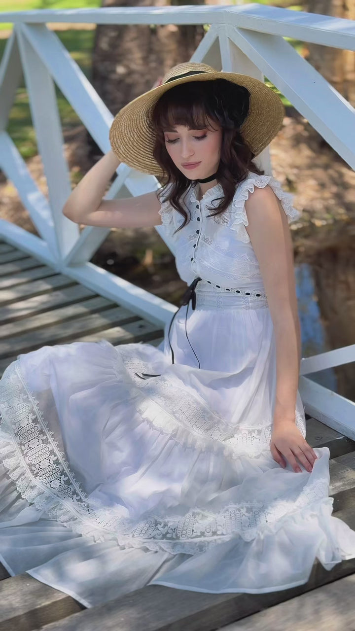 Porcelain Maxi Dress