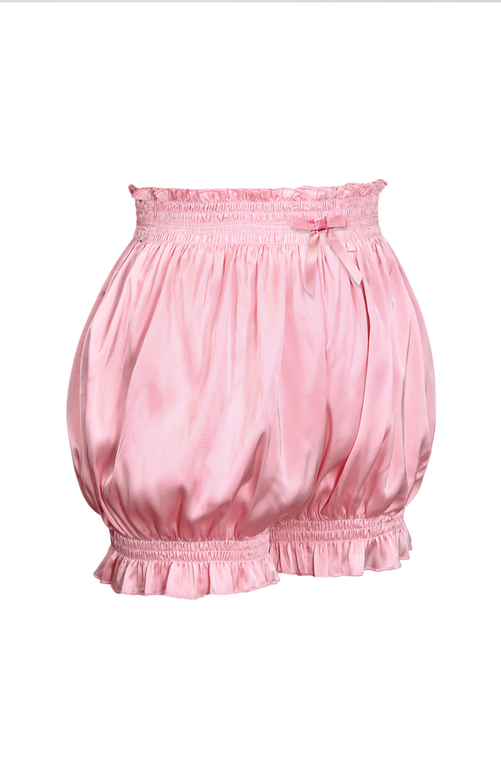 D'Amour Satin Kitty Knickers (Pink)