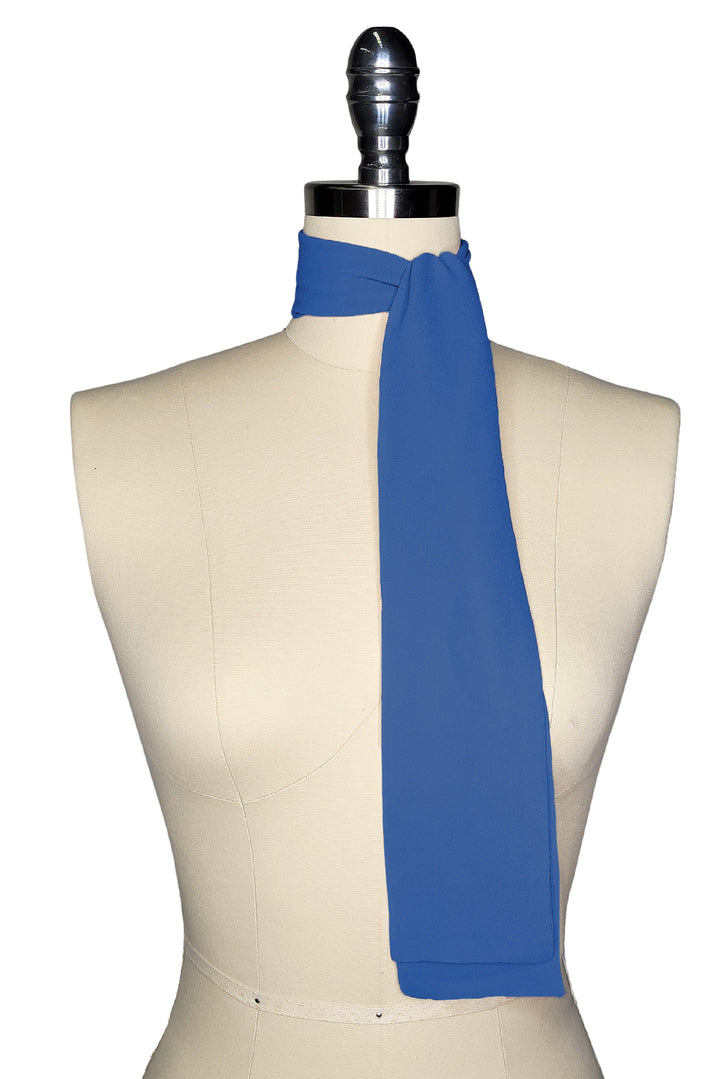Florence Rectangle Scarf (Blue) - Kitten D&