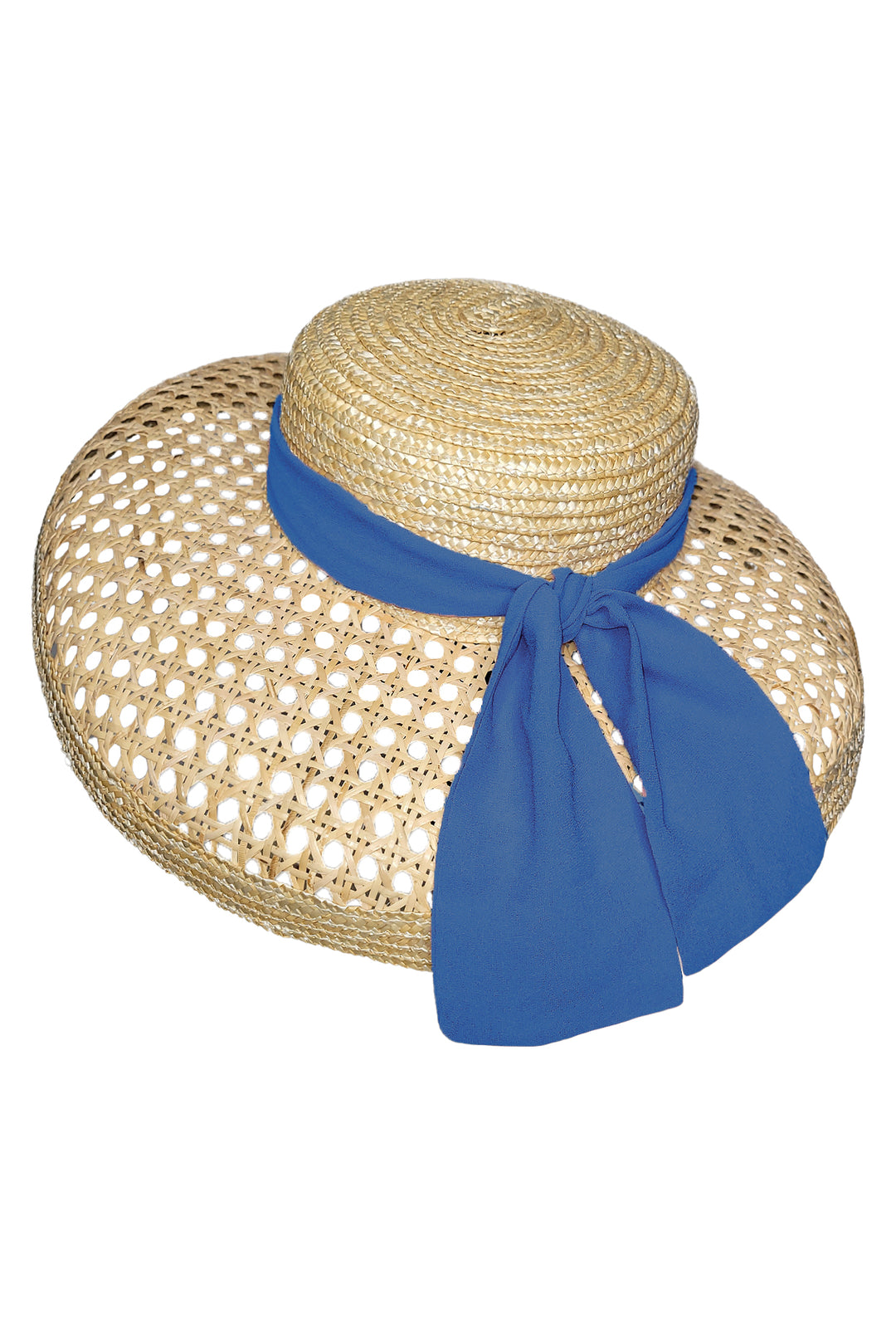 Florence Rectangle Scarf (Blue) - Kitten D'Amour