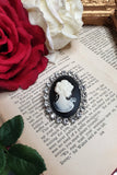 D'Amour Cameo Brooch Large
