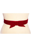 D'Amour Bow Belt (Red)
