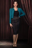 The Lucky Country Denim Skirt (Black Denim)