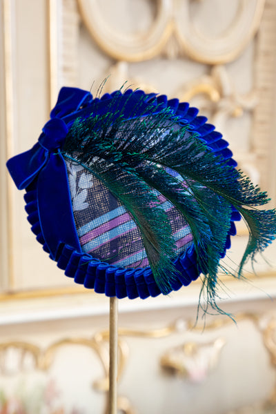 Peacocks And Palaces Side Fascinator Hat