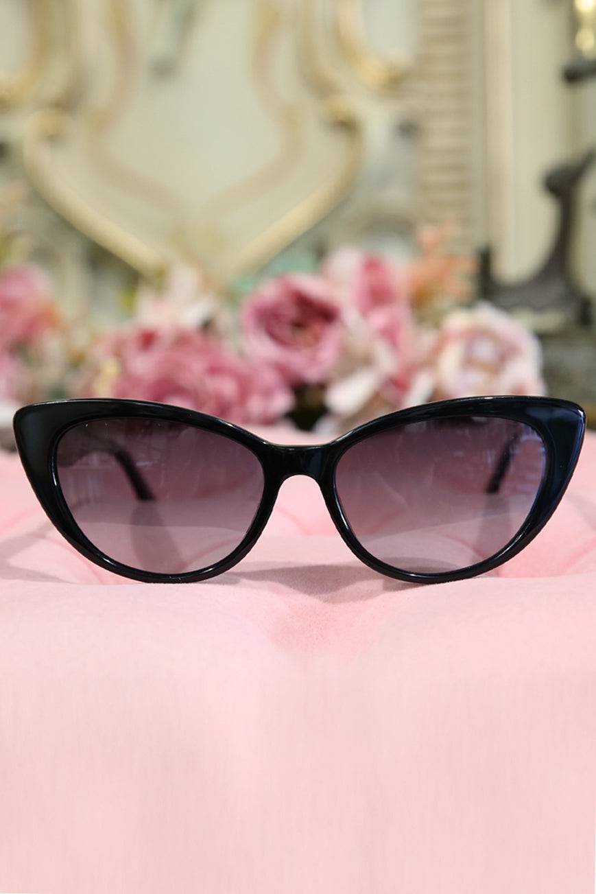 D'Amour Cat Eye Sunglasses (Classic Black) - Kitten D'Amour