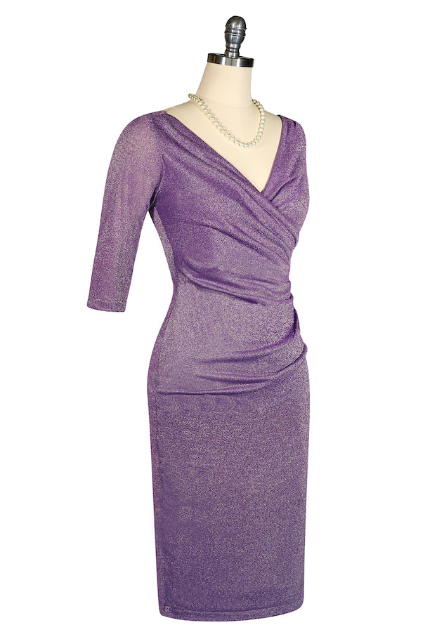 Galaxy Vamp Dress (Purple)
