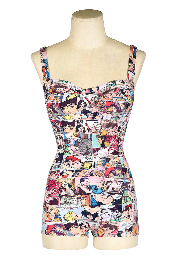 Kiss Me Again Darling One Piece Swimsuit