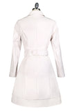 Knightsbridge PVC Coat (Off White)