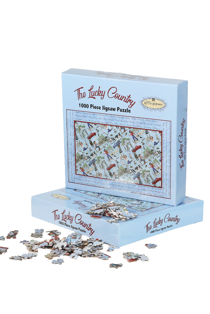 Kitten D'Amour Jigsaw Puzzles (The Lucky Country)