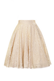 Lovey Dovey Lace Skirt (Beige)