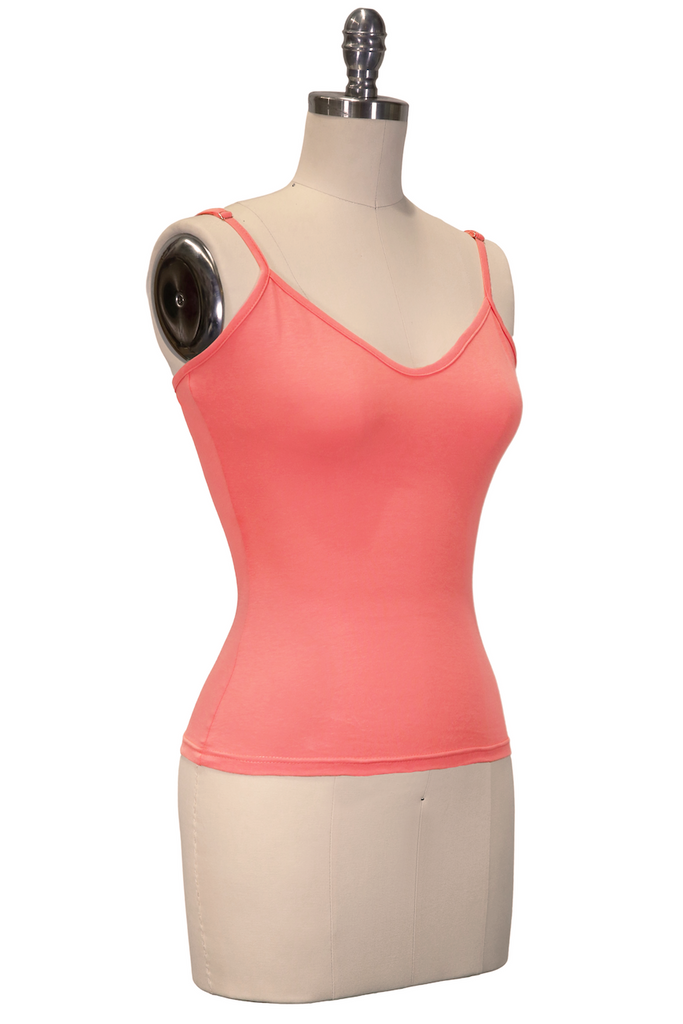 Madame Coco Classic Singlet (Coral)