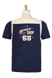 Speed Shop Embroidered Bowling Shirt