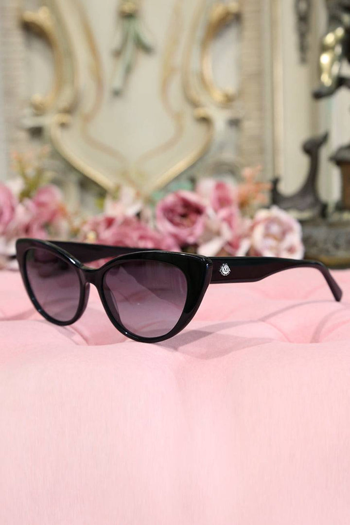 D'Amour Cat Eye Sunglasses (Classic Black) - Kitten D'Amour