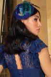 Peacocks And Palaces Side Fascinator Hat