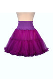 Luxury Shirred Petticoat (Purple)