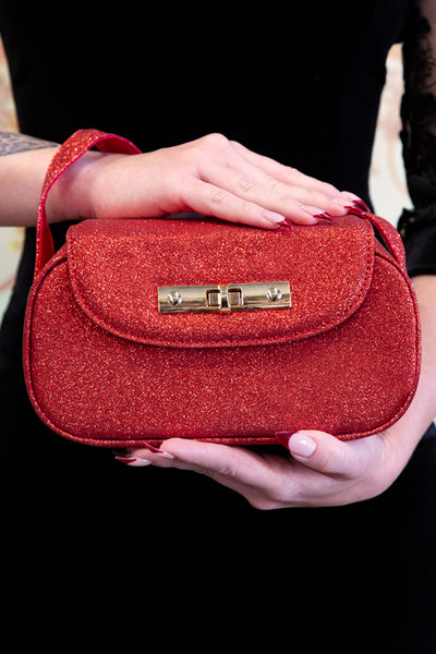 Glitterati Handbag (Red)