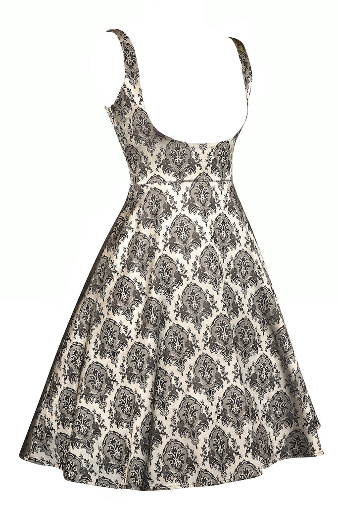 Regency Pinafore Dress (Brocade)